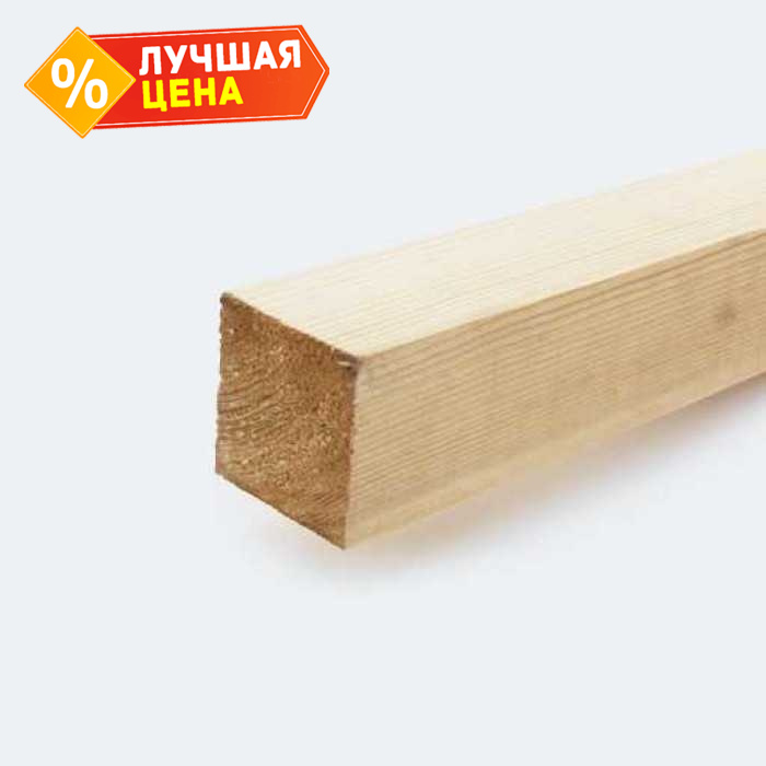Брусок естественной влажности 50х50х6000 сорт 1-2